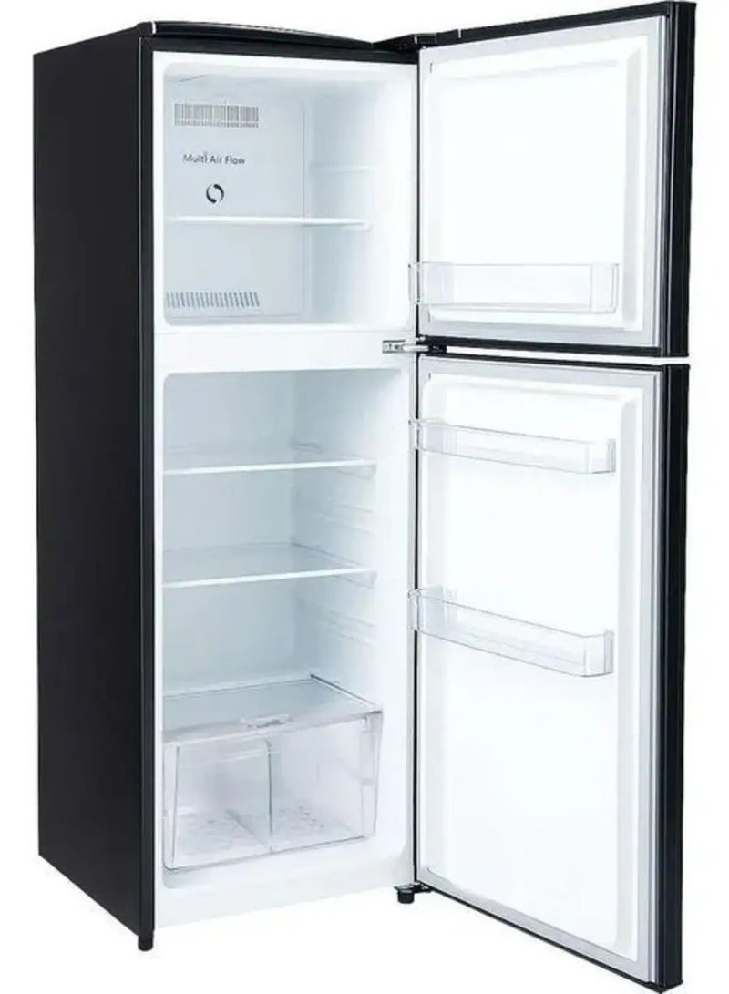 يونيون إير ثلاجة نوفروست يونيون إير، 350لتر، شاشة ديجيتال تاتش، 2 باب، فريزر بالأعلى، URN-420DLVLSA-DXSRBM -XLT - فضي - Image 3